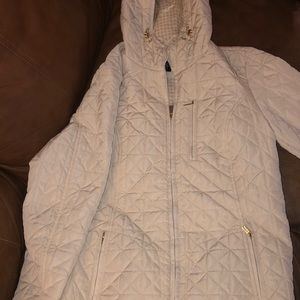 Jones NewYork White Sand Coat